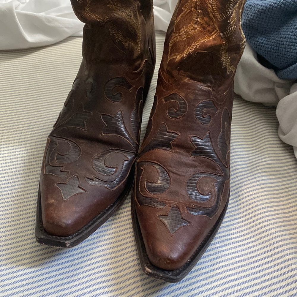 Jb dillion snip toe cowboy boots